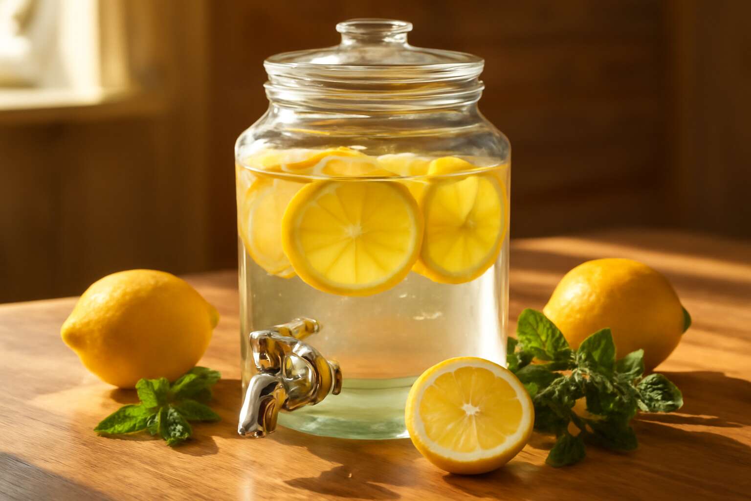 dispenser with spigot