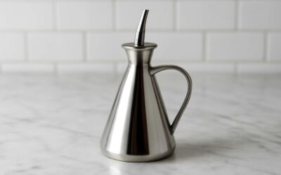 Elevate Your Kitchen with a stainless steel olive oil dispenser: sleek, durable, spill-free.