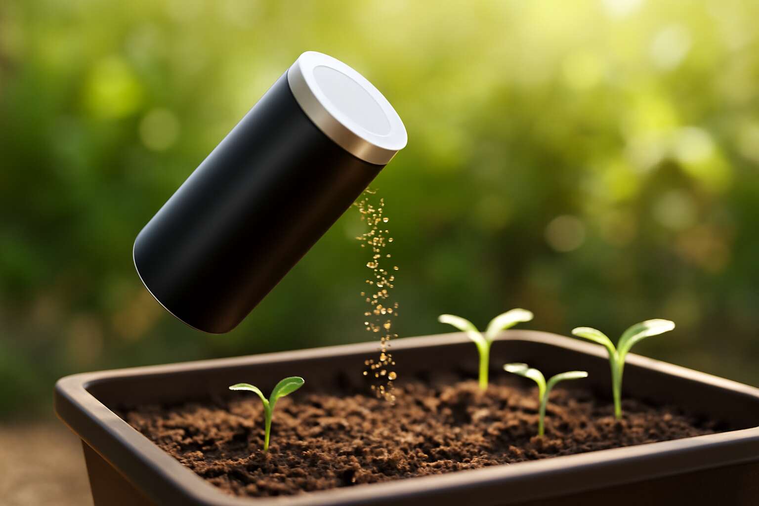 can dispensers plant seeds