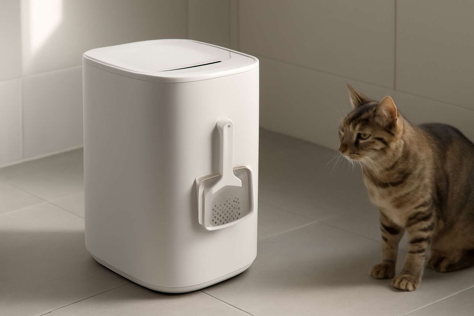 cat litter dispenser