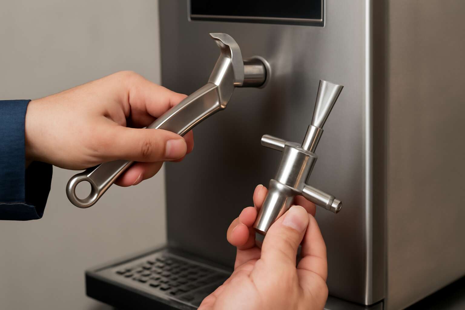 dispenser tap replacement
