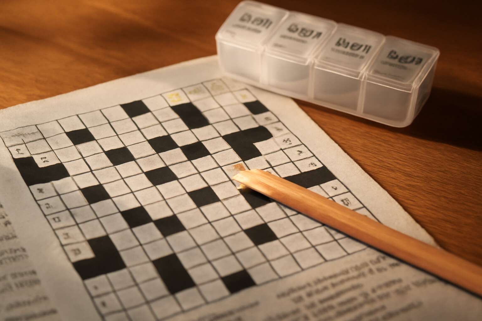 dispenser crossword clue