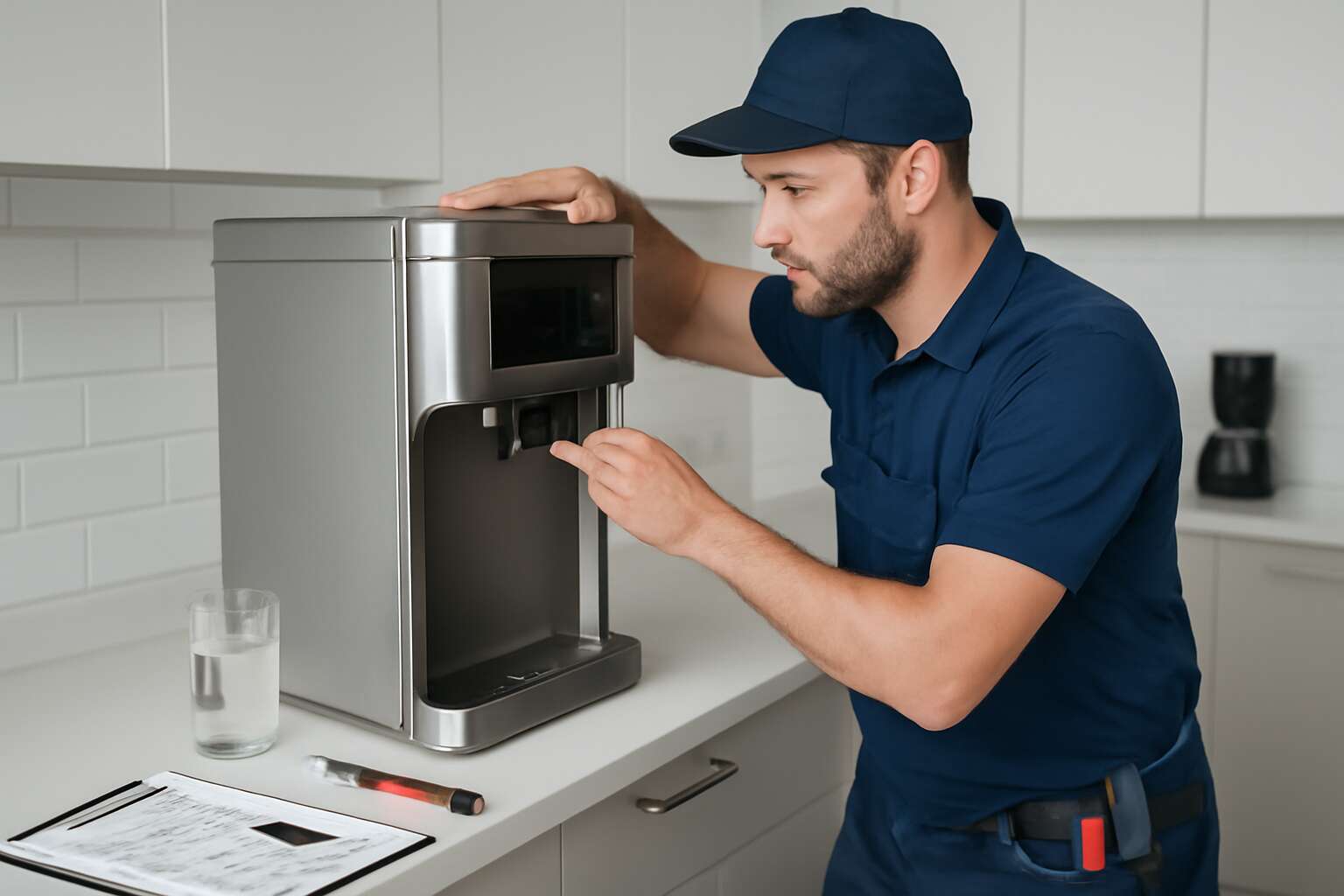 how often should water dispensers be serviced