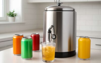 Upgrade Your Kitchen with the can beverage dispenser for quick pours and clean spills
