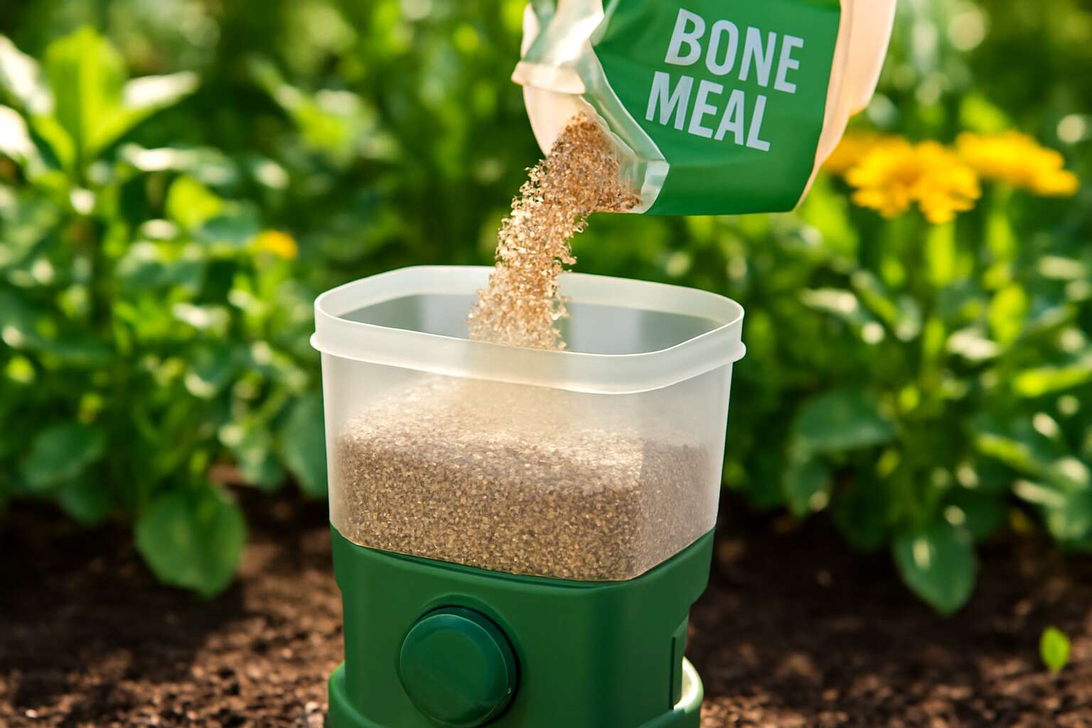 can dispensers use bone meal