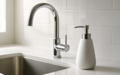 Upgrade your counter with stylish soap dispensers kitchen for a sleek, hygienic vibe.