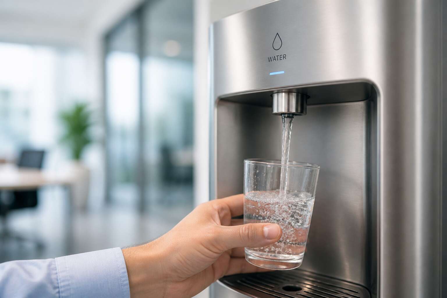 water cooler dispenser tap