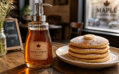 Syrup Dispensers for Perfect Pancakes, Coffee, and Cocktails.